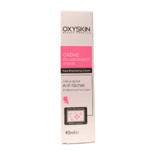 Oxyskin Crème Éclaircissante 40 ml – Soin visage éclaircissant et unifiant – Parapharmacie Kénitra Maroc