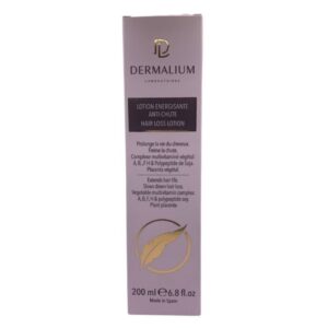 Dermalium Lotion Énergissante Anti-Chute 200 ml – Traitement stimulant contre la chute des cheveux – Parapharmacie Kénitra Maroc