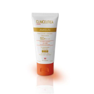 Amisun Écran solaire légère teintée SPF 50+, haute protection solaire visage, texture légère, parapharmacie à Kénitra