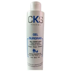 CKS Gel lavant surgras 750 ml, nettoie et protège les peaux sensibles et sèches, formule douce et nourrissante, disponible à Kénitra