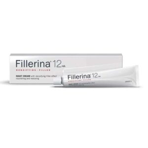 Fillerina 12 HA Crème Densifying Filler Degré 5, soin anti-âge intensif pour peau mature, comble rides et redensifie, disponible à Kénitra