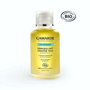 Gamarde Démaquillant Douceur Yeux 30 ml, soin doux pour enlever maquillage et impuretés sans irritation, disponible à Kénitra au Maroc