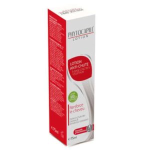 Phytocapill Lotion Anti-Chute 75 ml, traitement stimulant pour réduire la chute des cheveux, renforce la fibre capillaire, disponible à Kénitra Maroc