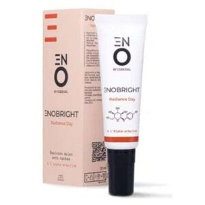 Émulsion de jour Codexial Enobright Radiance 30 ml, soin anti-taches qui unifie le teint et apporte de l’éclat, disponible en parapharmacie à Kénitra et parapharmacie en ligne.