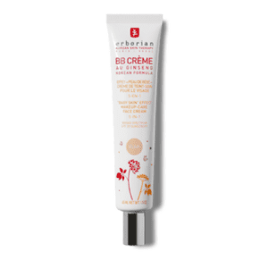 BB crème Erborian au ginseng, effet teint nude avec protection SPF20, hydrate et unifie la peau pour un teint naturel, disponible en parapharmacie à Kénitra et parapharmacie en ligne.
