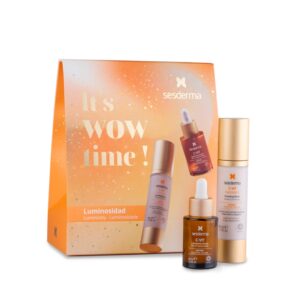 Pack éclat visage Sesderma C-Vit – sérum lumineux 30 ml + fluide radiance 50 ml, soin vitamine C, disponible à Kénitra