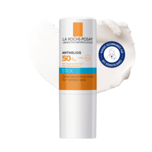 Stick solaire La Roche-Posay Anthelios Zones Sensibles SPF50+ – protection ciblée pour zones sensibles, disponible en parapharmacie à Kénitra