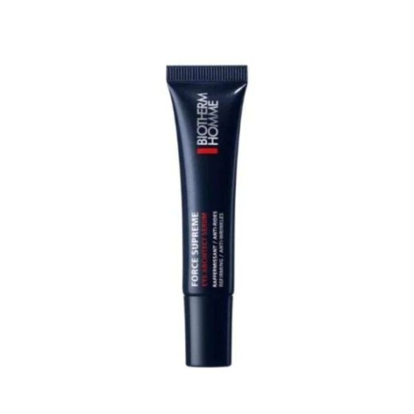 Sérum yeux Biotherm Homme Force Suprême 15 ml – réduit rides et poches, disponible en parapharmacie à Kénitra