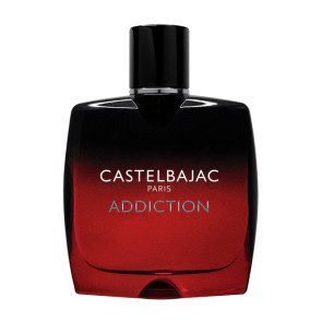 Castelbajac ADDICTION, parfum intense et captivant mêlant des notes florales et orientales, pour une fragrance sensuelle et audacieuse, disponible en parapharmacie à Kénitra et sur notre parapharmacie en ligne
