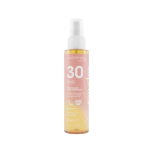 ALPHANOVA Huile solaire haute protection SPF 30, protection solaire naturelle, disponible en parapharmacie à Kénitra et sur notre parapharmacie en ligne